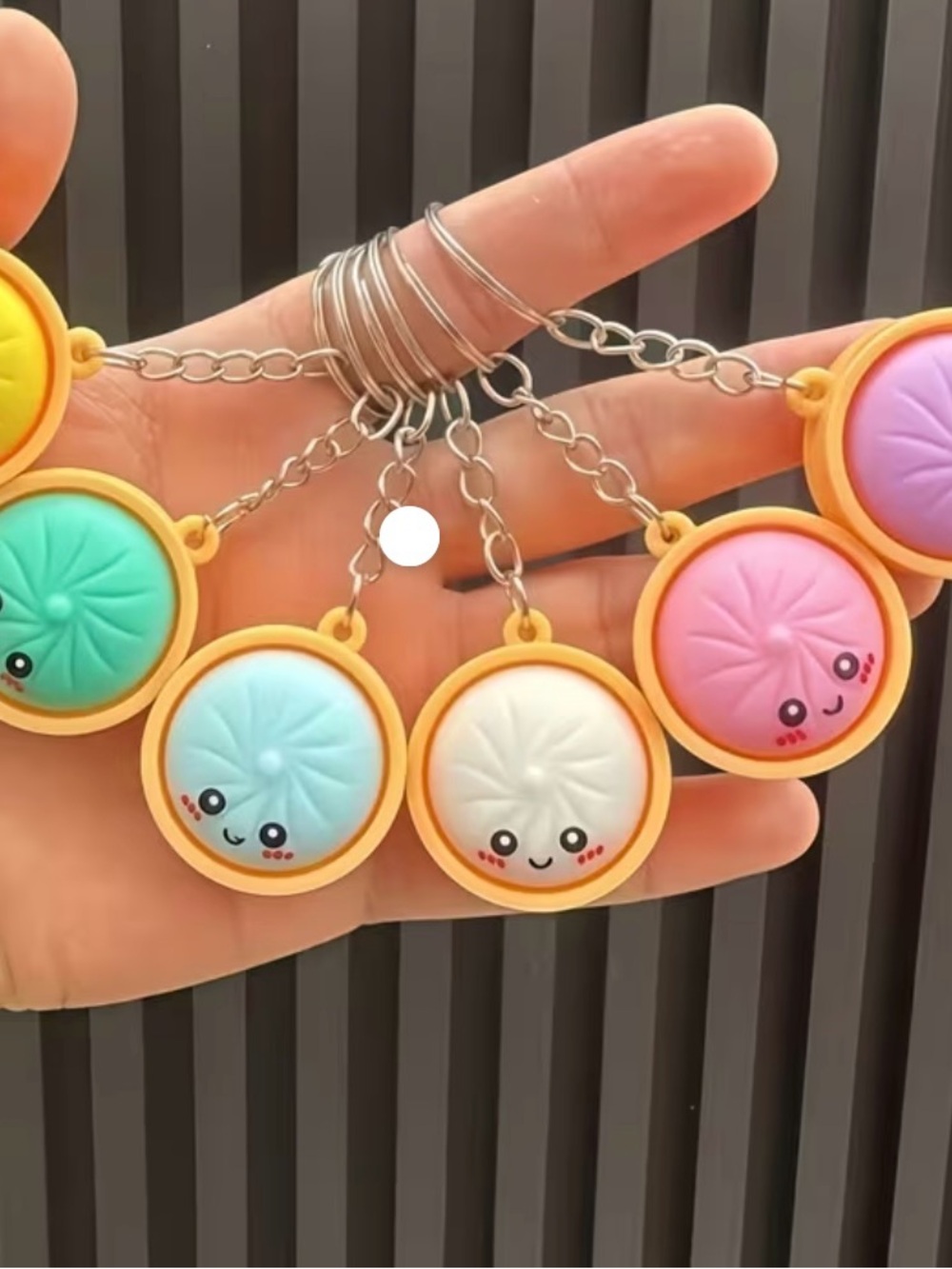 Squishy Dumpling Keychain/Bag charm 🆕 - Picture 3 of 3